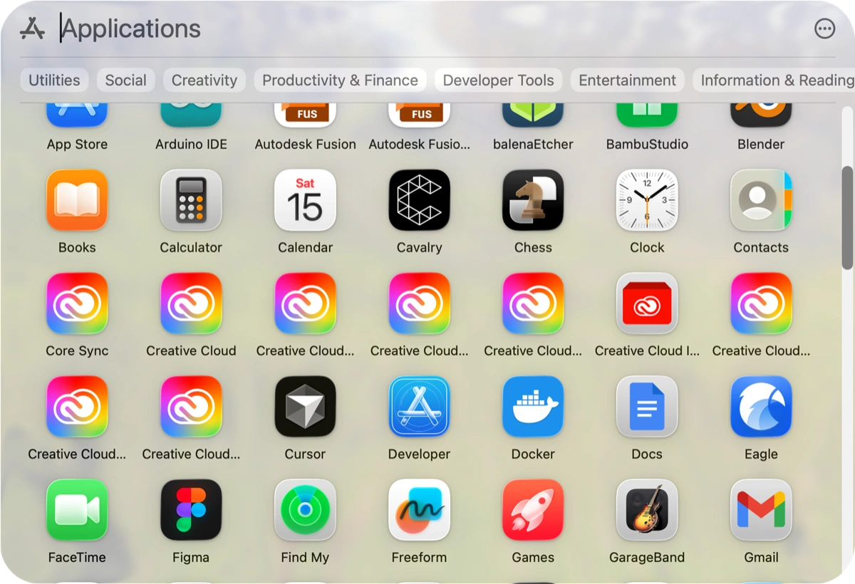 Applications folder