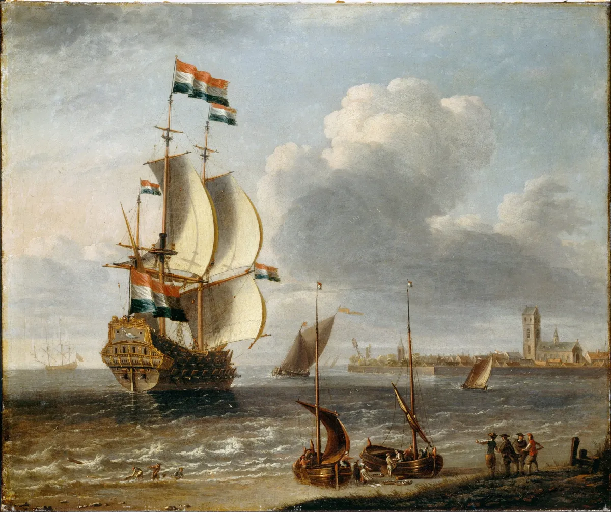 Ships in port